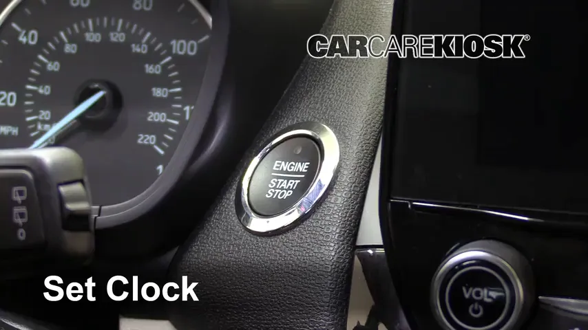 2018 Ford EcoSport Titanium 2.0L 4 Cyl. Clock